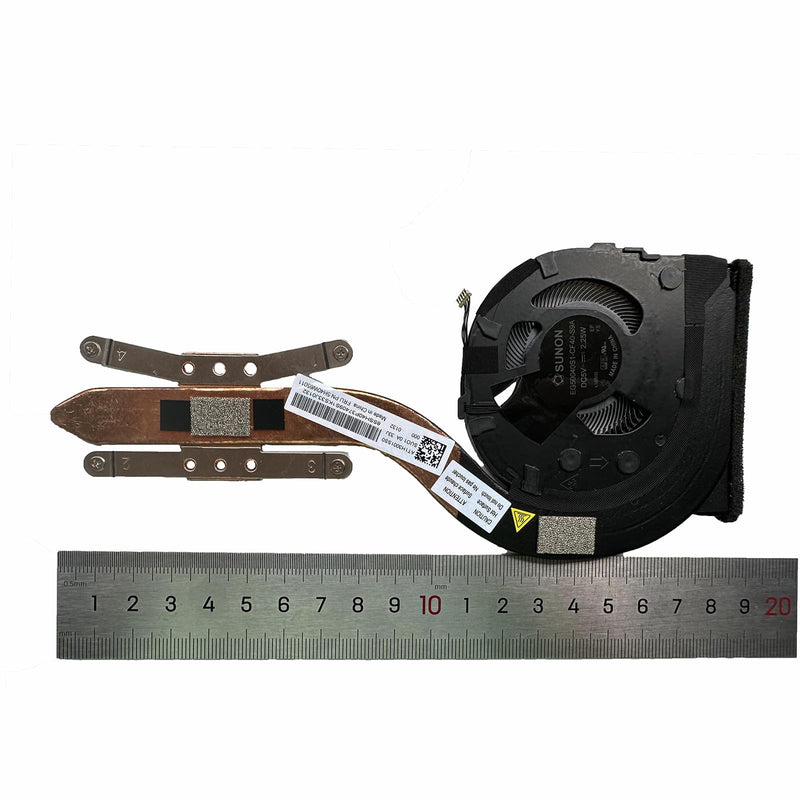 CPU Cooling Fan with Heatsink Replacement for Lenovo Thinkpad X1 Carbon Gen7 7TH (2019) X1 Carbon Gen8 8TH (2020) ThinkpadX1 Yoga Gen4 4TH (2019) ThinkpadX1 Yoga Gen5 5TH (2020) 01YU036