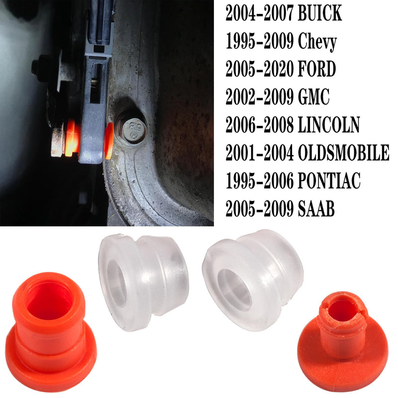 14057 for Ford Escape F150 Transmission Shift Cable Bushing,Chevrolet Chevy Ford F-150 Oldsmobile Pontiac GMC Envoy;5L3Z7E395BA,BL3Z7E395C,EL3Z7E395D 2.7 3.0 3.3 3.5 3.7 4.2 5.0 5.4 6.2L (4PCS) 14057 4PCS