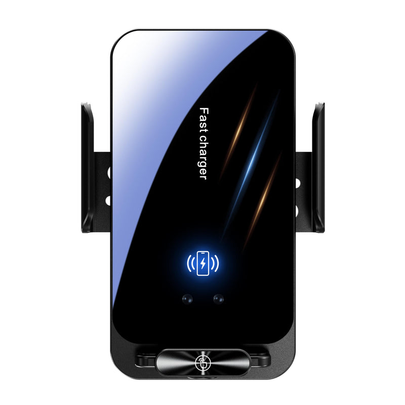 Magnetic Phone Holder Car Wireless Charger, 66W Fast Charging Phone Mount 360 Adjustable Rotatable Auto-Clamping Car Vent for Mount - Dashboard Phone Holder for iPhone/Android/Samsung (Black)