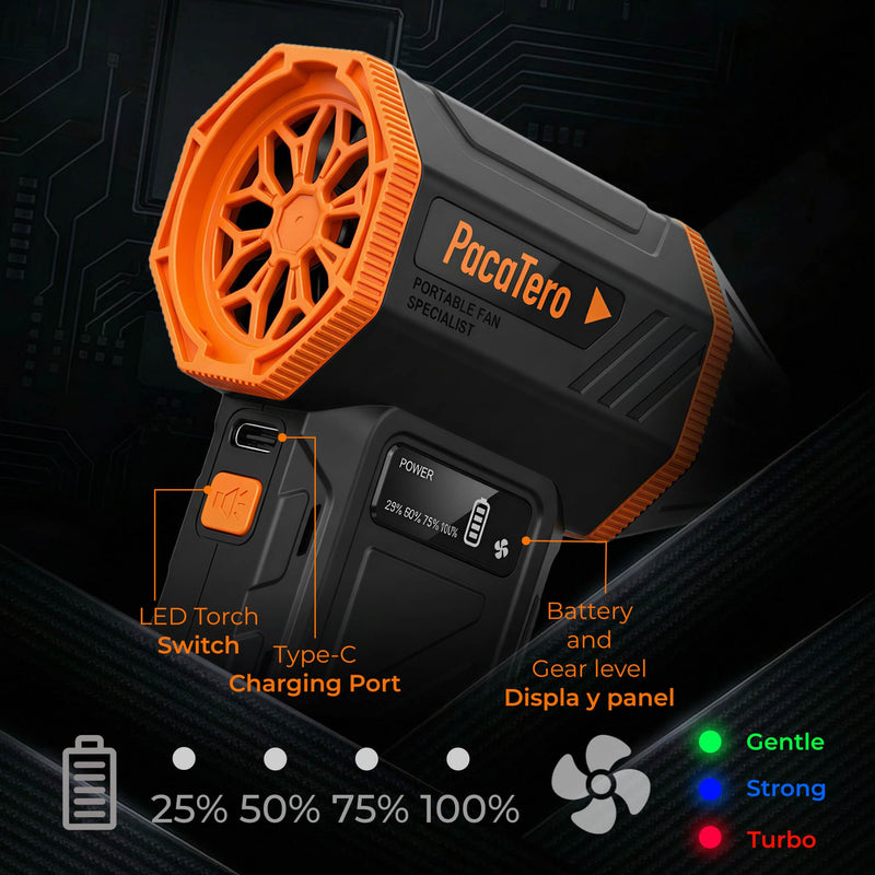 10000mAh Electric Cordless 150000RPM Adjustable Air Duster for PC Keyboard | 3-Gear Compressed Air Blower with Fast Charging, Portable Rechargeable Cleaner for Laptop, Electronics, Car Dust Cleaning
