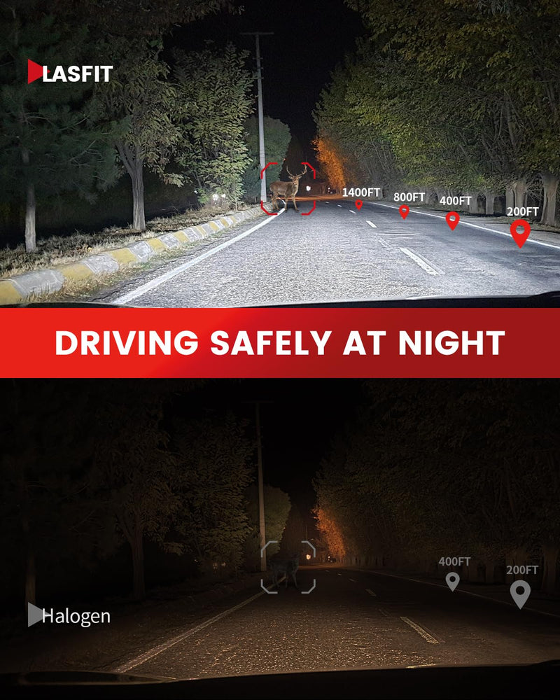 LASFIT BEAM led Fog Light H7