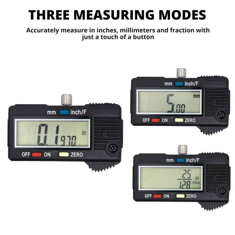 NEIKO 01407A Electronic Digital Caliper Measuring Tool, 0 - 6 Inches Stainless Steel Construction with Large LCD Screen Quick Change Button for Inch Fraction Millimeter Conversions, Digital Caliper Measuring Tool 6 Inch