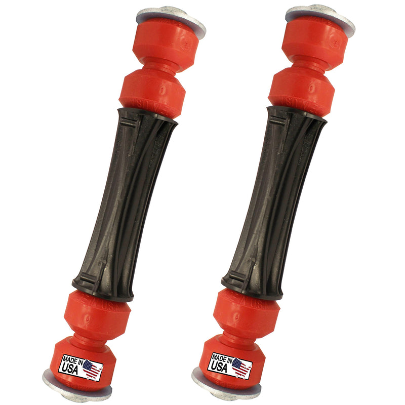 4PC Front sway bar link and Bushing For GMC Sierra 1500 2007-2019 And Chevrolet Silverado 1500 2007-2019, 32MM Stabilizer Bar K700538 K200221