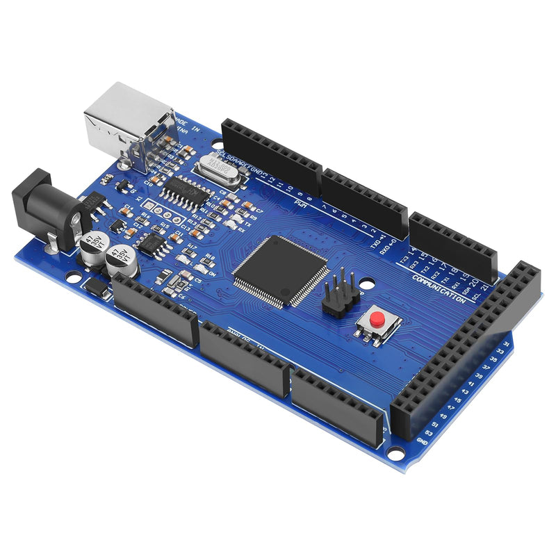MEGA R3 Board ATmega 2560 with USB Cable, MEGA 2560 R3 Development Board Compatible with Arduino - Improved Version