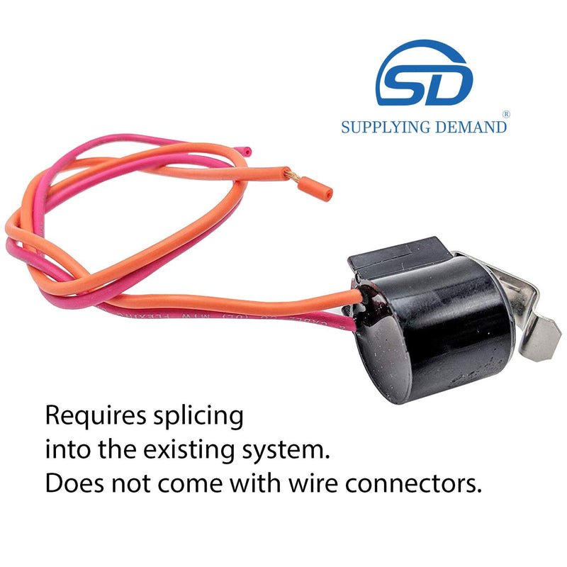 Supplying Demand WR50X10109 WR50X10108 Refrigerator Freezer Defrost Thermostat Replacement