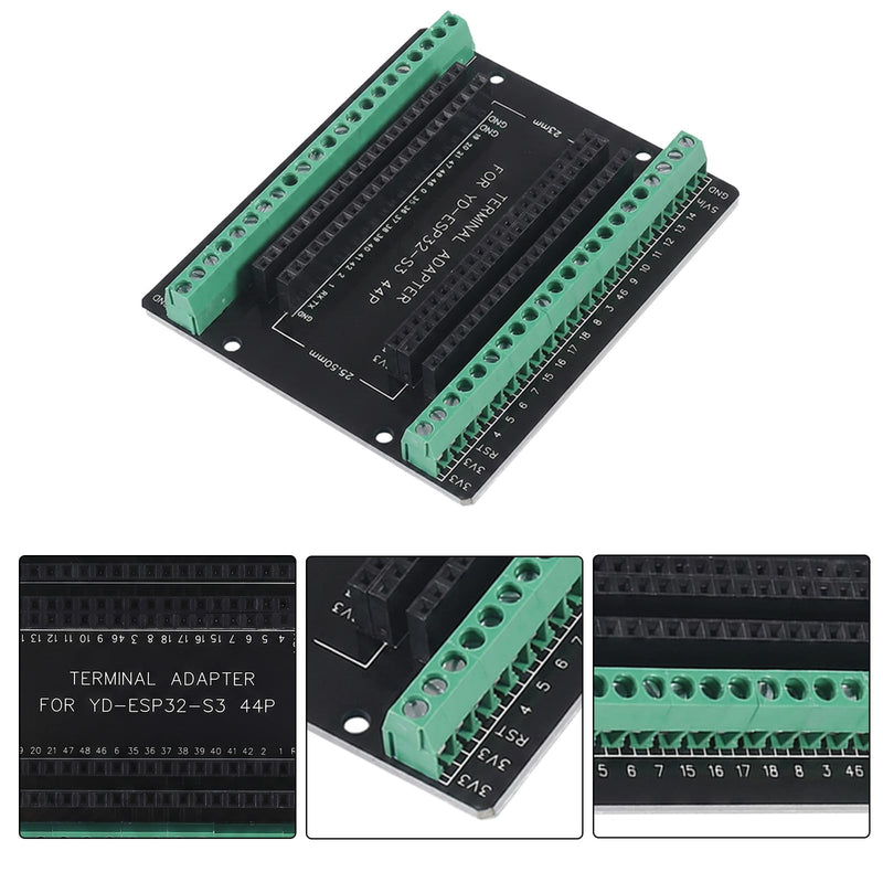 AITRIP 5PCS ESP32 S3 Expansion Board GPIO 1 into 2, Breakout Board 44 Pin Compatible with ESP32 S3 Development Board & N8R8/N16R8 Module