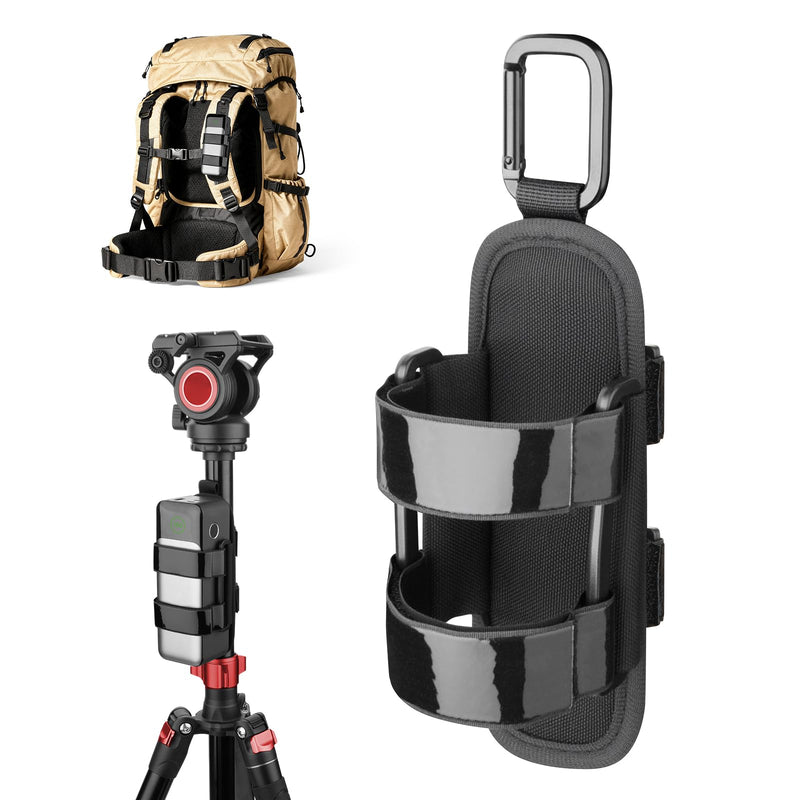 Adjustable Power Bank Holder Strap Mount for Hiking Camping | Universal Portable Charger Holder Mount on Tripod, Backpack, fence, for Outdoor Photography