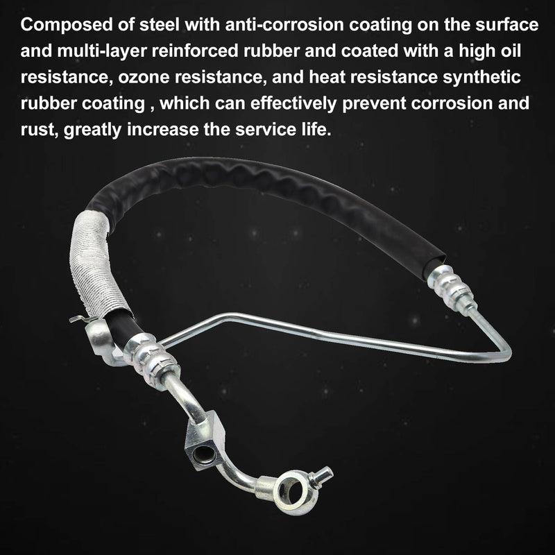 XQSMWF Power Steering Pressure Line Hose Assembly Compatible With Nissan Maxima 2009-2014 Compatible With Altima 2008-2012 Compatible With SV Sedan 4-Door 3.5L 2011 replace 3403716 497209N00A