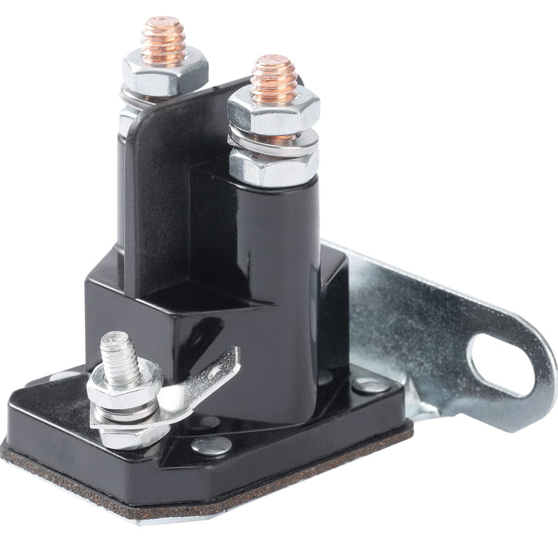030817 832-1211-210 8321211210 Lawn Mower Starter Solenoid Compatible for Trombetta Hustler Zero Turn Lawn Mower, Replacement Starter Solenoid Relay Part, DC 12V