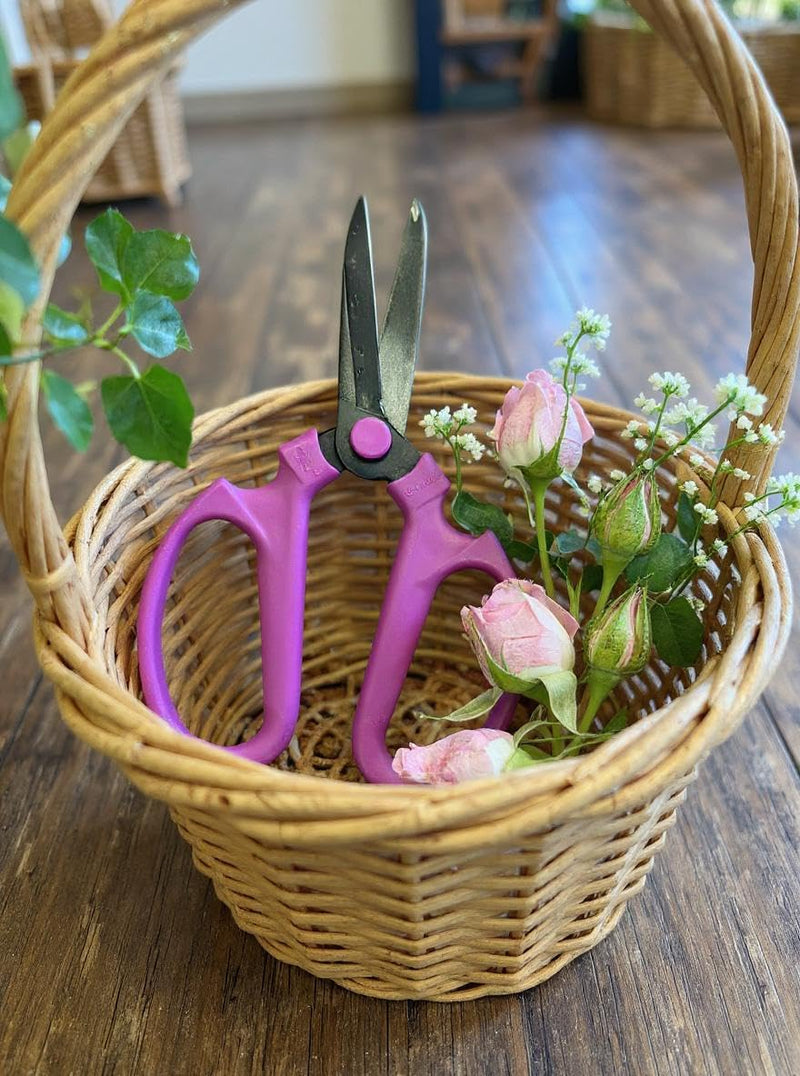 Garden Pruning Scissors Carbon Steel Blades 7.6 Inch Bougainvillea - Hot Pink 7.6 inch Hot Pink