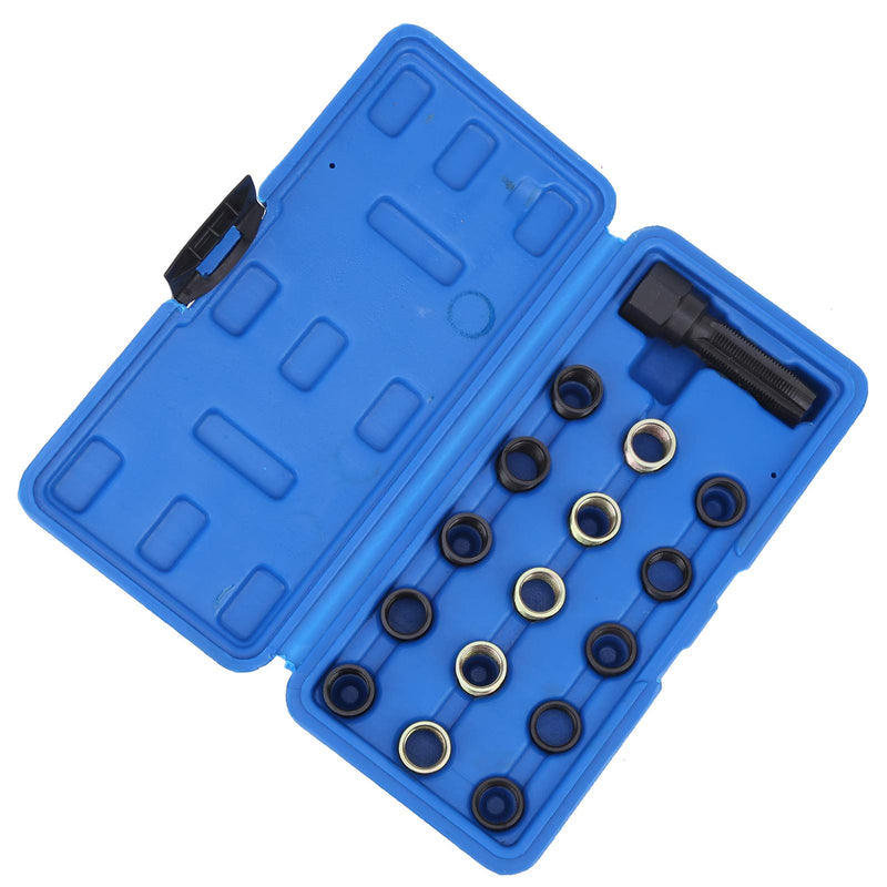 Spark Plug Rethread, Spark Plug Thread Repair Kit, M14x1.25 Spark Plug Thread Repair Tool Screw Tap Portable Carbon Steel Rethread Kit for, Tools