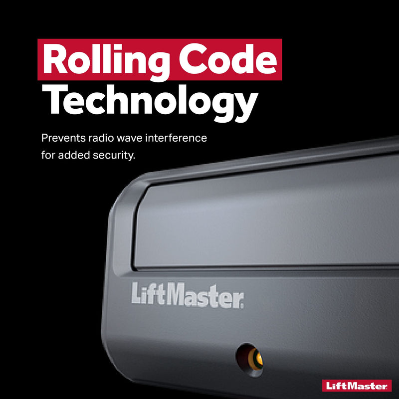  [AUSTRALIA] - LiftMaster 891LM Security+ 2.0 1-Button Gate Operator Remote Control with Visor Clip - Pack of 2