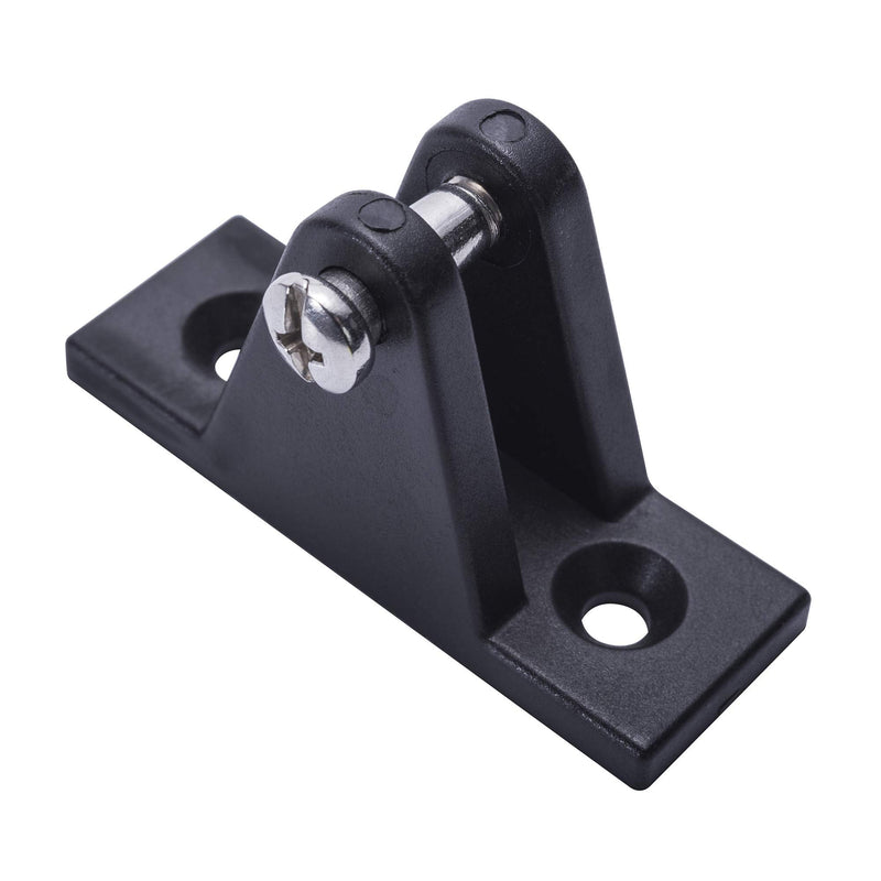 Boat Bimini Top 7/8 Inch Hardware,Marine 3 Bow Bimini Top Nylon Fittings,Awning Hardware 12 Set Accessories,Include 4 Pcs Boat Jaw Slide,6 Pcs Eye End Caps,2 Pcs Deck Hinge and Installation Screws
