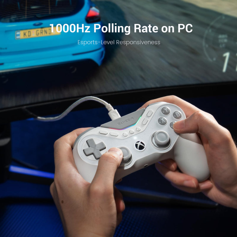 GameSir Tarantula Pro Wired Controller for Xbox/PC/Steam | 1000Hz Polling Rate on PC, TMR Sticks, Hall Effect Analog/Micro Switch, 9 Remappable Programmable Buttons, 3.5mm audio