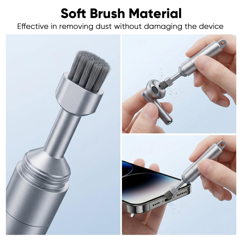 Multi-Function SIM Card Eject Pin with Cleaning Brush | Portable Phone SIM Tray Opener, Dust Cleaner，Parcel Opener Tool, Universal for Smartphones / Pad and Tablet