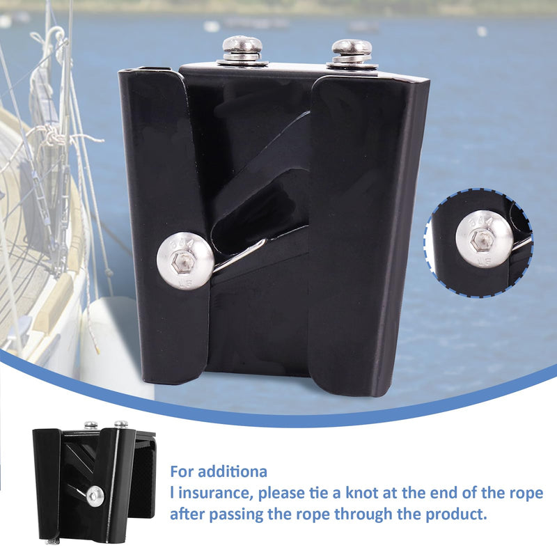 Pontoon Fender Clips for Square Rails, Mental Pontoon Boat Bumpers Clips for Docking Pontoon, Adjustable Boat Fender Clips Boat Fender Hangers with Extra Clips, 4 Pack
