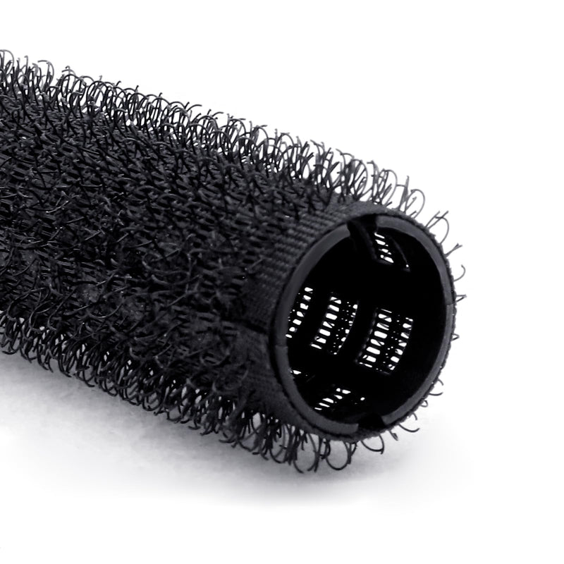 Fashion Base Self Grip Small Hair Curlers – 15mm Salon Hairdressing Rollers with 10 Clip Tools for Easy Styling – 10-Pack in Random Colors for Effortless Curls and Waves