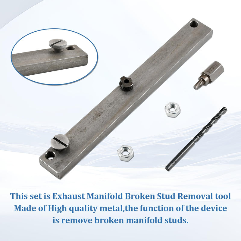 Exhaust Manifold Stud Removal Tool Compatible with Ford F150 F250 F350 4.6L 5.4L V10 1997-2009;Exhaust Manifold Broken Stud Removal tool
