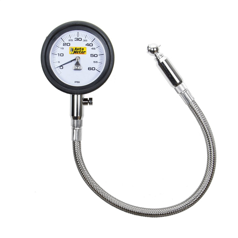 Auto Meter 2160 Tire Pressure Gauge,White