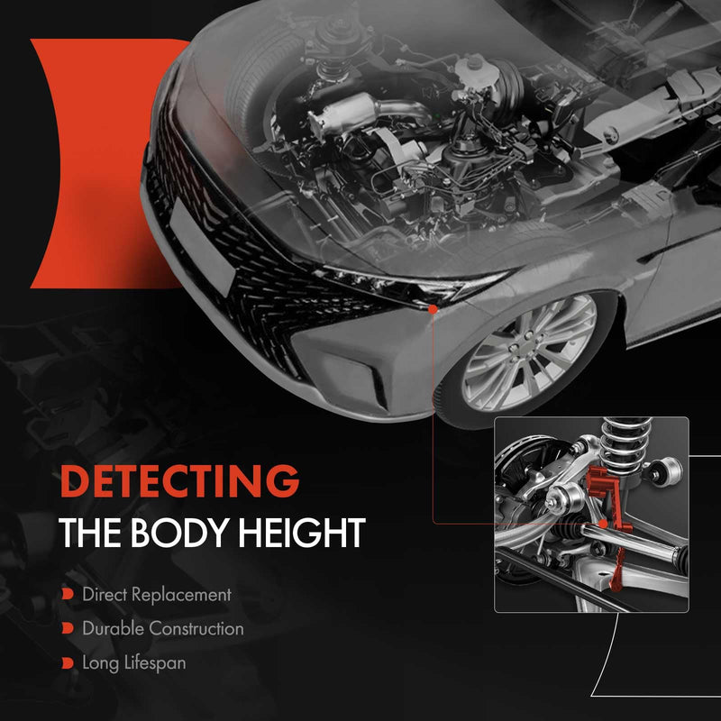 A-Premium Ride Height Level Sensor Compatible with Ram 1500 2015 2016 2017 2018, Rear Left Driver Side