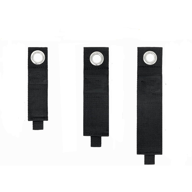 Heavy-Duty Storage Straps 3 PCS, Garage Storage Extension Cord Management Cable Straps for RV Accessories and Shed Organizer (2) 10-in x 1.5-in, (2) 13-in x 2-in, and (2) 17-in x 2-in
