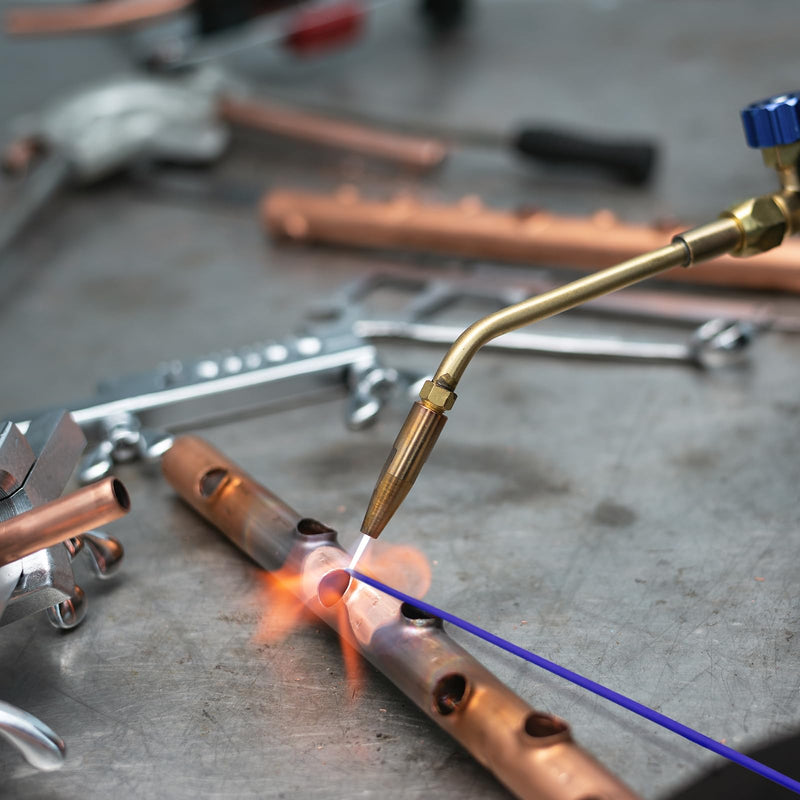 Hicarer 3 Sticks AWS BAg-7 Silver Brazing Rods 56% Silver Solder - Flux Coated Solder Kits, High Temperature Resistance, 2/25"x20" Size Brazing Welding Rods