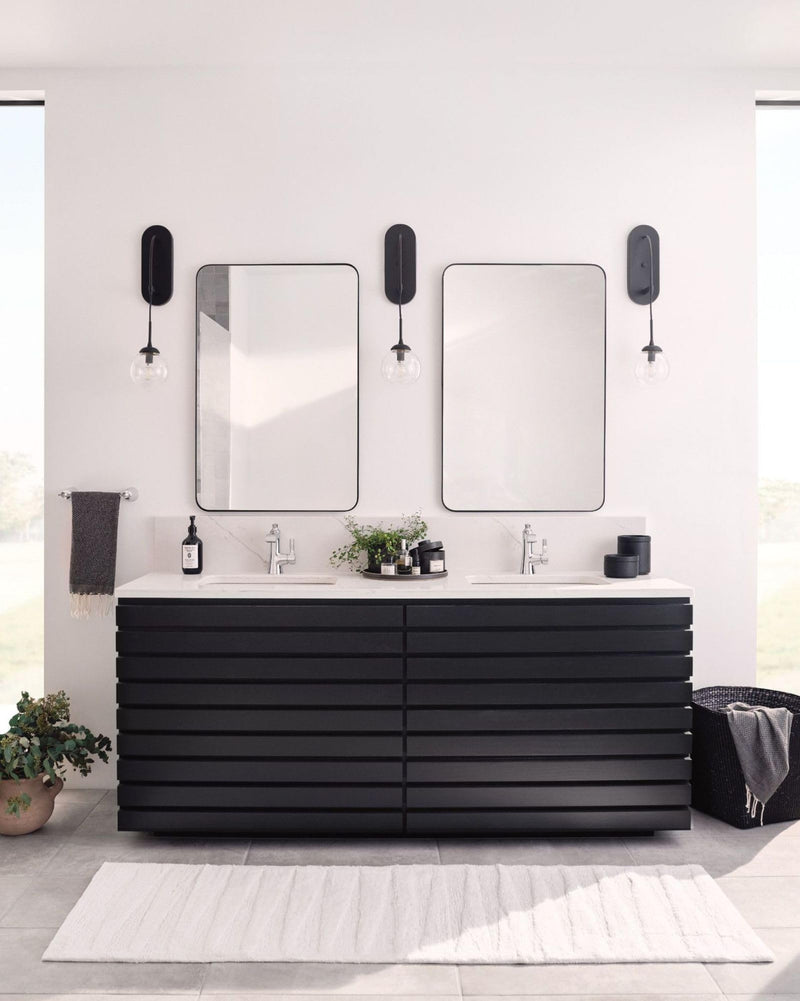 Moen YB0386CH Flara 9-Inch Single Hand -Towel Bar, Chrome