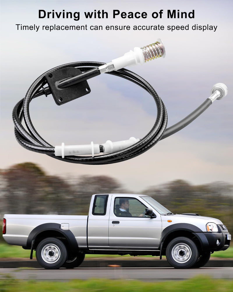 72" Speedometer Cable Fit for Nissan Navara D21 2.4L 3.0L Petrol Pickup 1986-1994 Some Models Replace 25055-22G01 2505522G01