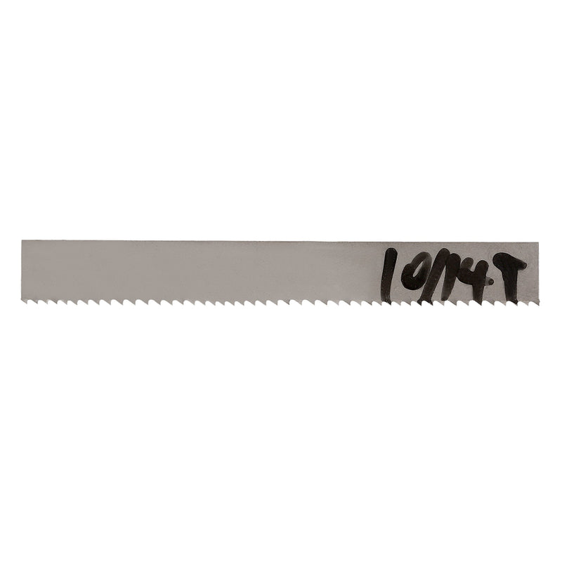 Imachinist S105121014 Bi-Metal 105" Inch Long, 1/2" Inch Wide, 0.025" Thick Soft Ferrous Metal Cutting Bandsaw Blades Variable Teeth (10/14TPI) 10/14TPI