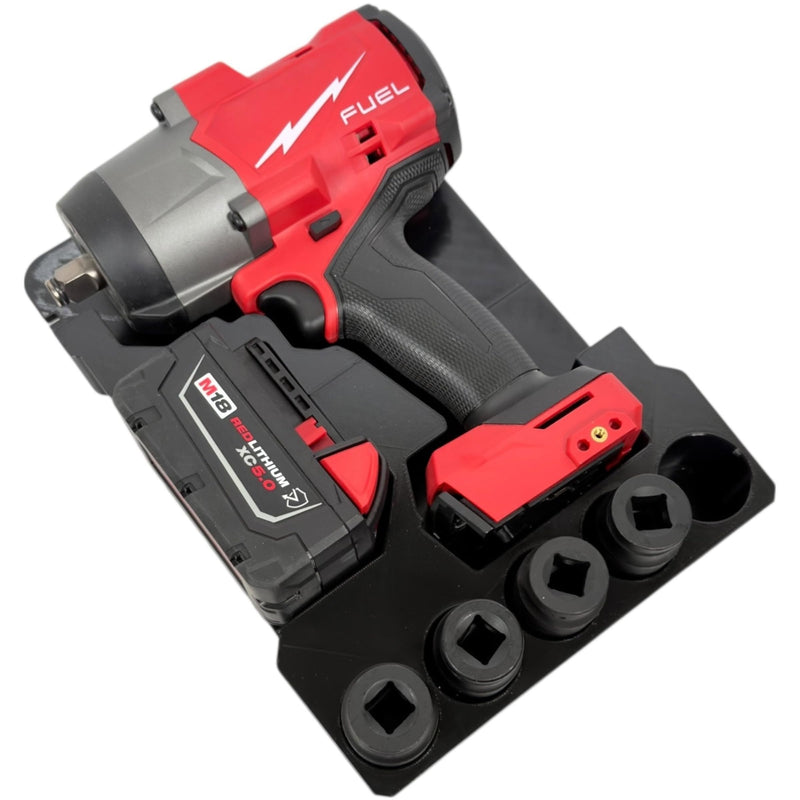 M18 Fuel High Torque 1/2in Impact 2967-20 Liner Insert for Packout Compact Organizer Model 48-22-8435, Organization for Impact Wrench, M18 Battery and Sockets