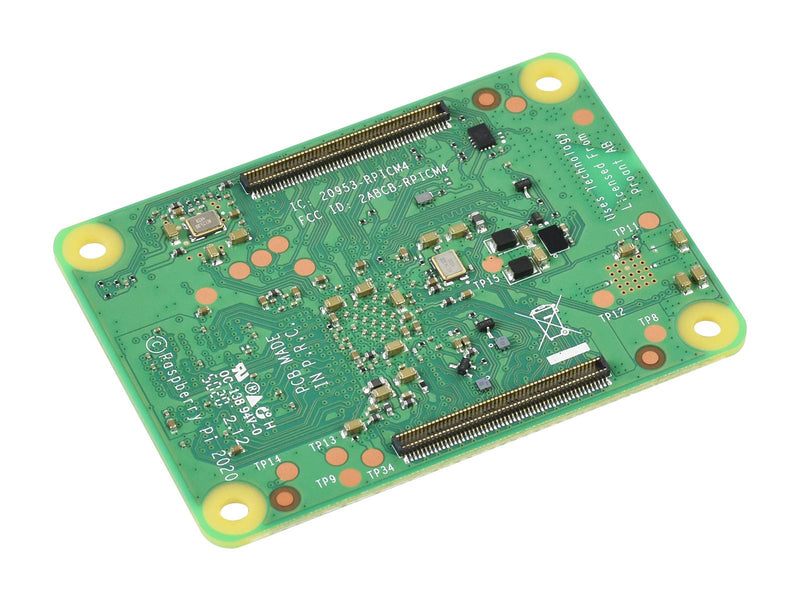 Waveshare Raspberry Pi Compute Module 4 The Power of Raspberry Pi 4 in A Compact Form Factor 2GB RAM 0GB (Lite) eMMC Flash with WiFi