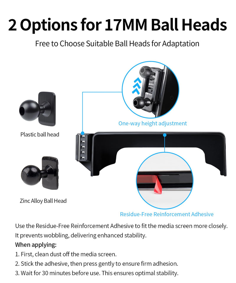 Wireless Charging Car Phone Holder for Toyota Venza 2021-2024, 12.3" Screen | Magsafe Accessories Fast Charging Magnetic cell phone Holder Clip Compatible with iPhone Android, 3D Fit Vehicle Phone Stand