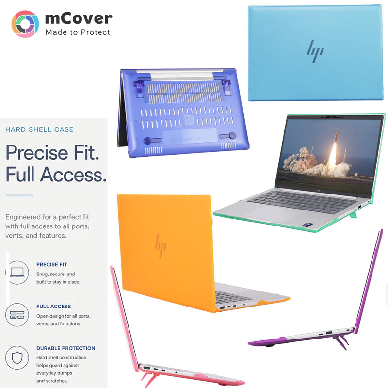 mCover Case Compatible Only for 2025-2026 14" HP EliteBook 8 G1a | G1i 14 inch Windows Laptop Computer (NOT Fitting Any Other HP Models) - Purple
