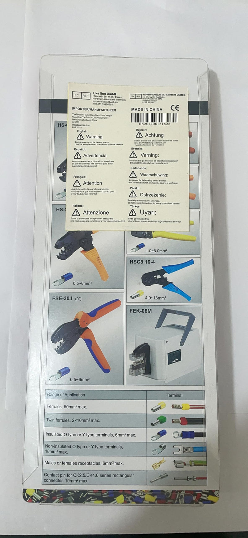 Heschen Ratchet Cable Cutter VC-36A use for 36mm/300mm² Wire Stripper plier Hand Crimping Tool