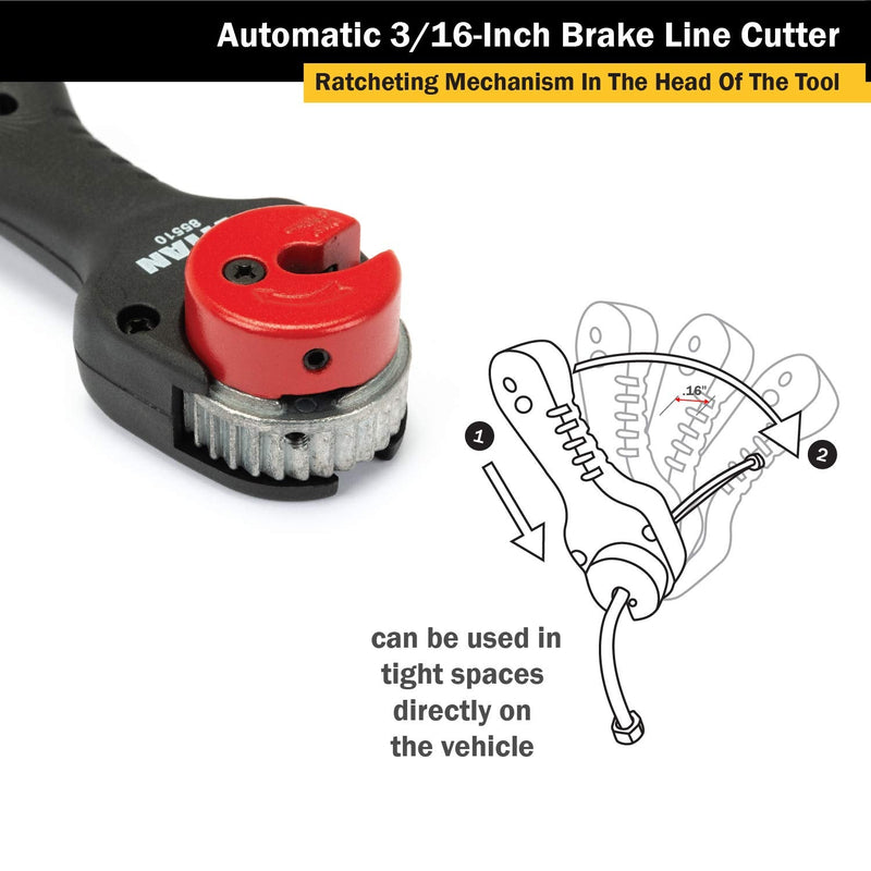 Titan - Automatic Brake Line Cutter (85510)