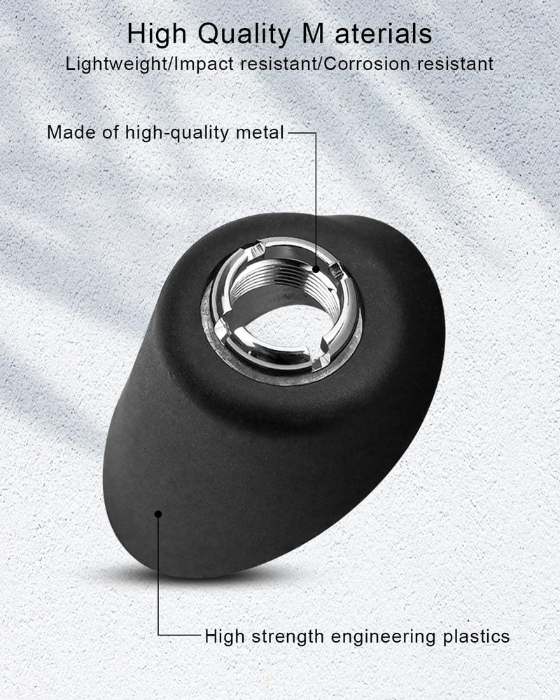 Antenna Ornament Bezel with Nut Manual Type Fit for Toyota Tacoma 2005-2015 Replace 86392-04040 86396-04040