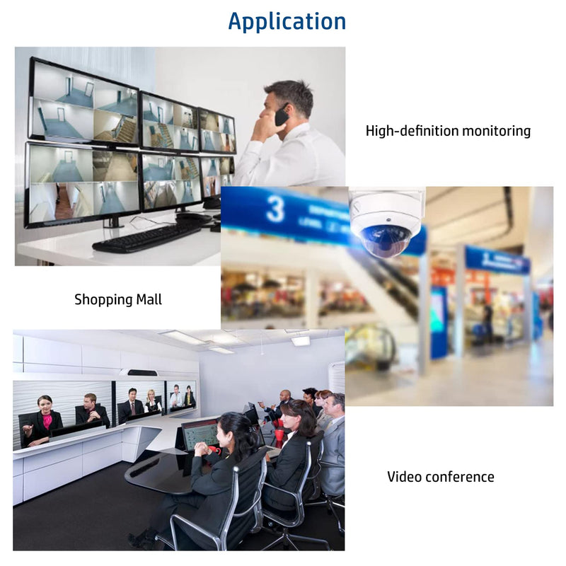 HDMI to AHD Converter, HDMI to AHD for DVR Cameral HD CCTV Security System, Support AHD Loopout 500M Repeater