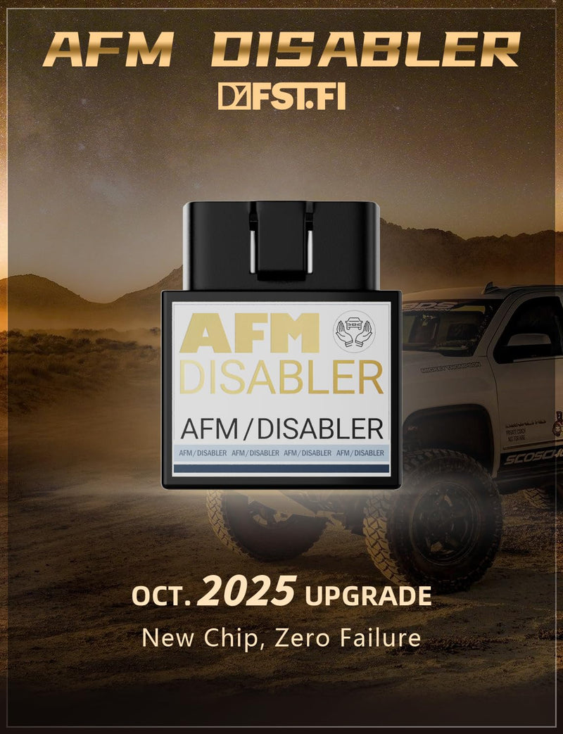 AFM Disabler Active Fuel Management Delete Disabler Compatible with Chevrolet Silverado 1500 V8 5.3L 2010-2018 Models and Trucks, SUVs with GM V6 V8 Engines,Gold Gold