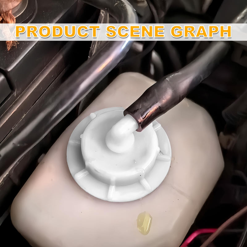 Coolant Reservoir Overflow Tank Cap Compatible with Honda Acura Accord Civic Pilot Insight Element Replace# 19106-RNA-A48