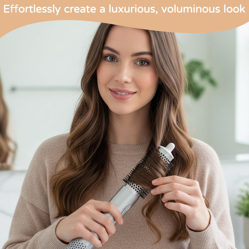 Round Volumizing Brush For Shark Hot Brush Replacement,For Shark Flexstyle Attachments, Suitable For Straight, Wavy, Curly And Coily Hair