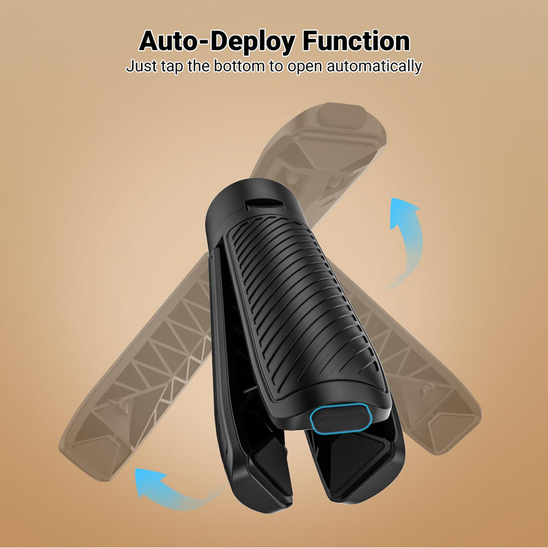 Mini Tripod&One-Touch Deploy Hand Grip for DJI Osmo Pocket 4/3. | Camera Tripod for Action 6/5 Pro/4/Nano,1/4"-20 Screw Mount for Insta360 for GoPro, DSLR Camera,Smartphone.