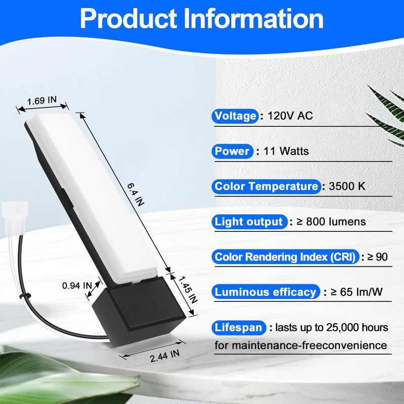 S99271607 Replacement LED Light Module for AE110L-A, AE110SL-A, AE50110DCL-A, AE50110DCSL-A, AE80BL-A, AE80L-A, AE80SL-A, AEN110L-A, AERN110L-B, AEN80BL-A Bathroom Fans – Durable & Energy-Efficient
