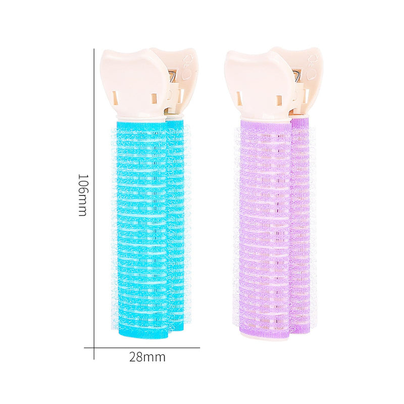 10Pcs Hair Clips Volumizing Hair Root Rollers with Clips Natural Fluffy Rollers for Women Portable Self Grip Volume