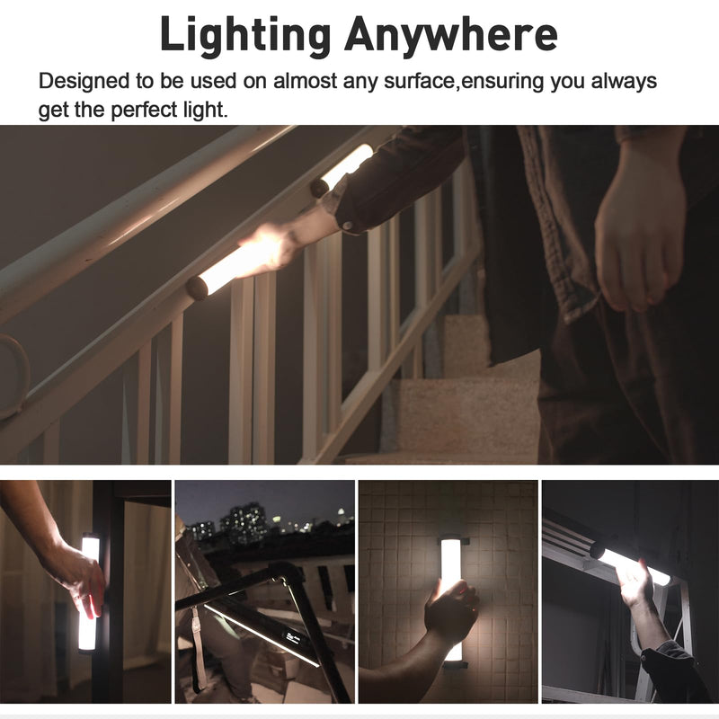 NANLITE PavoTube II 6C LED RGB Tube, 2700K-7500K Ultra-Wide Color Temperature, 2.4GHz Wireless Control Portable Handheld Photography Lighting Stick