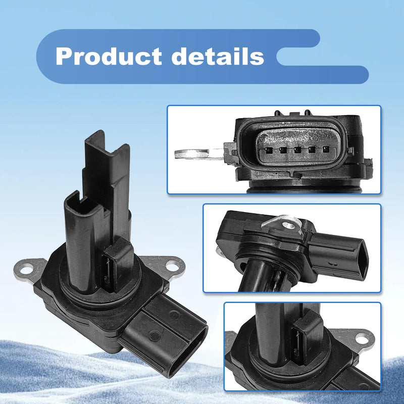  [AUSTRALIA] - 1 Pcs MAF Mass Air Flow Sensor Meter, Compatible with 2007-2017 Camry, 2009-2018 Corolla, 2006-2018 RAV4, 2007-2012 ES350, 2007-2012 RX350, Replace OE Number 197-6110,1976110,197400-5150, 22204-0H010