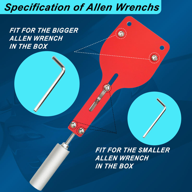 77750 Oil Filter Cutter Tool with Vise Jaw Plate, Oil Filter Cutter Cutting Tool for Filter Cutting Range 2-3/8" to 5"