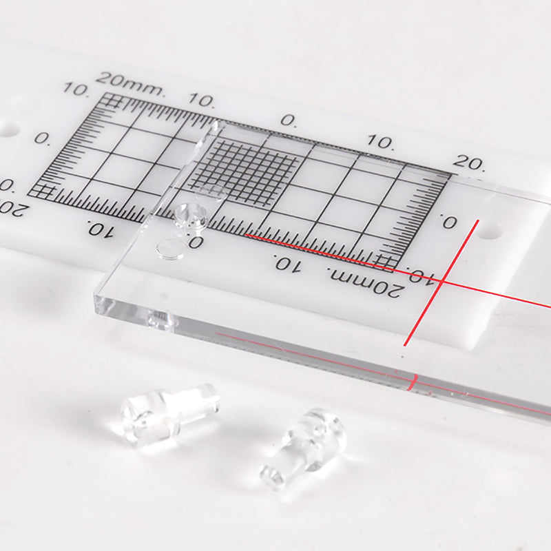 Crack Gauge Monitor， Crack Monitor with Updated Two Fixed adapter | Crack Measure and Record Instrument for Monitoring Wall Deformation and Crack (Pack of 3) 3PCS