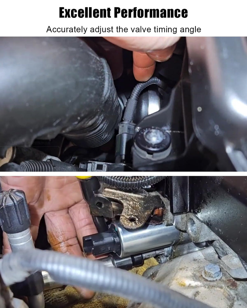 2 Pcs Camshaft Position Solenoid Timing Actuator Oil Control Valve Fit for Mini Cooper S Clubman R55 R56 R57 R59 R58 Countryman R60 Paceman R61 2005-2016 Replace 11368610388 11367604292 11367566652