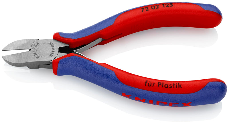 KNIPEX 72 02 125 Comfort Grip Diagonal Flush Cutters