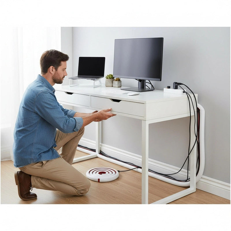 Wall Cords Wire Covers Hider-Adhesive Cable Management Channels